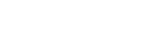 Dickinson State University white logo